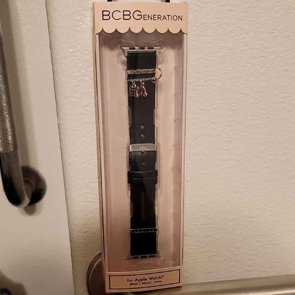 BCBGeneration Black Watch Band for Apple Watch